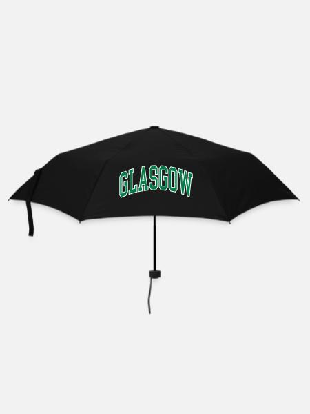 Glasgow - Regenschirm (klein) - Schwarz