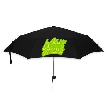soyez gentil avec vous-même - Parapluie standard - noir - Devant