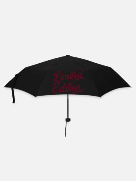 limited edition - Regenschirm (klein) - Schwarz