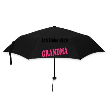 ich liebe dich GRANDMA - Parapluie standard - noir - Devant