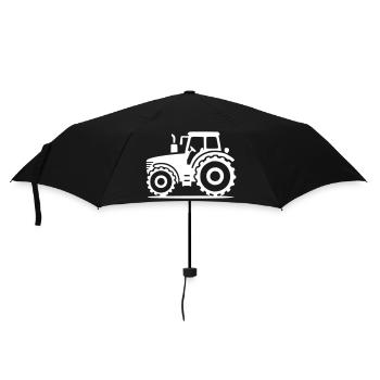 Tracteur - Parapluie standard - noir - Devant