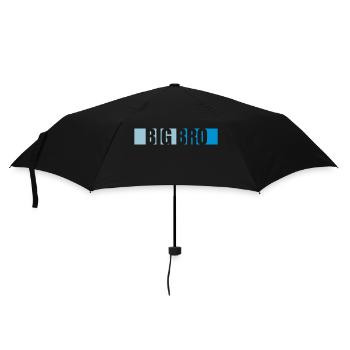 Big Bro Logo Bar - Parapluie standard - noir - Devant