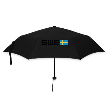 Suède - Parapluie standard - noir - Devant