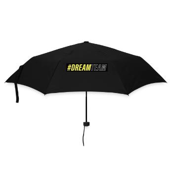 dream team - Regenschirm (klein) - Schwarz - Vorne