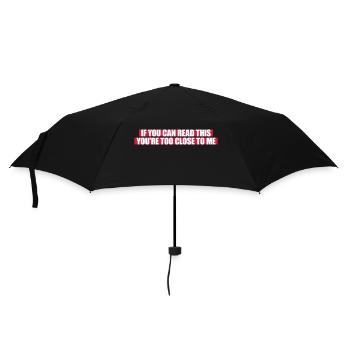 trop près de moi - Parapluie standard - noir - Devant