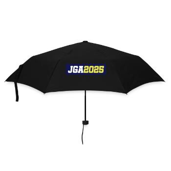 Jga 2025 - Regenschirm (klein) - Schwarz - Vorne