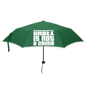 Urbax is not a crime - Parapluie standard - vert bouteille - Devant