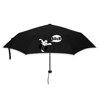 Buch - Regenschirm (klein) - Schwarz - Vorne