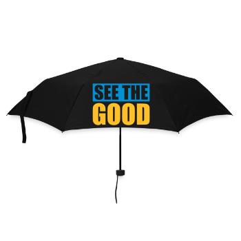see the good quote - Umbrella (small) - black - Front