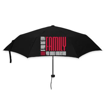 you would understand quote - Umbrella (small) - black - Front