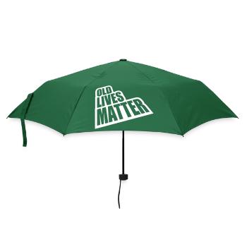Citation Old Lives Matter - Parapluie standard - vert bouteille - Devant