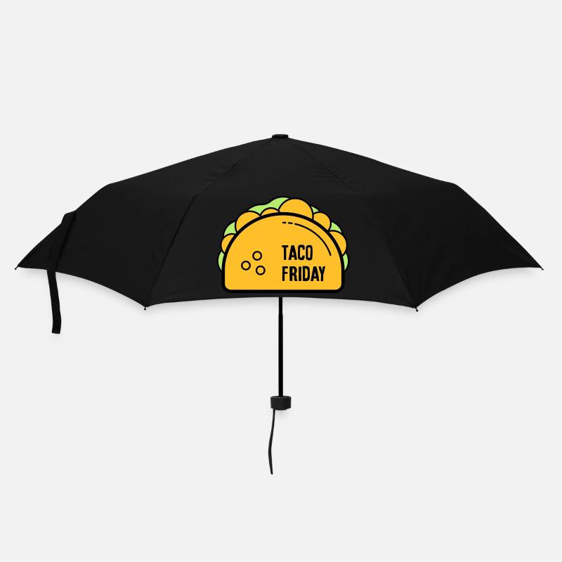 taco friday - Umbrella (small) - black