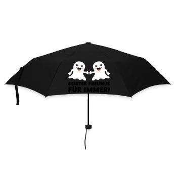 fantômes amis pour toujours - Parapluie standard - noir - Devant