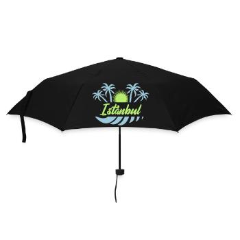 Istanbul 02 - Umbrella (small) - black - Front