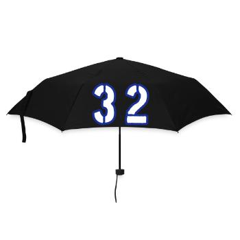 32 Number Symbol - Umbrella (small) - black - Front