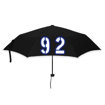 92 Number Symbol - Umbrella (small) - black - Front
