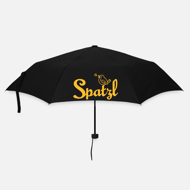 Spatzl - Regenschirm (klein) - Schwarz