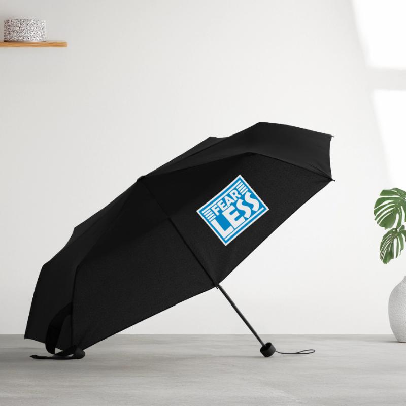 Conception de citation de texte intrépide Parapluie standard