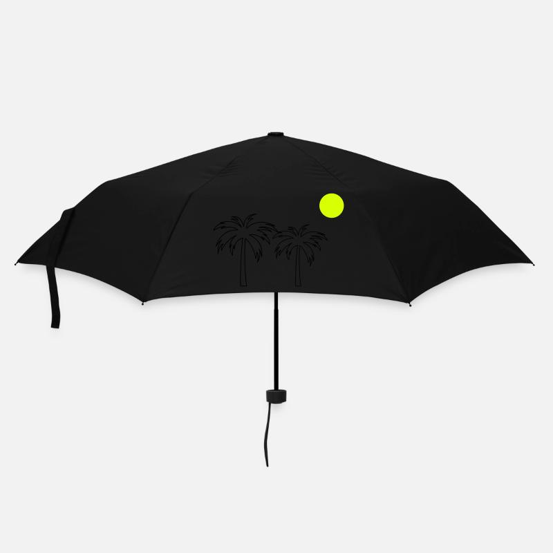 Palmiers - Parapluie standard - noir