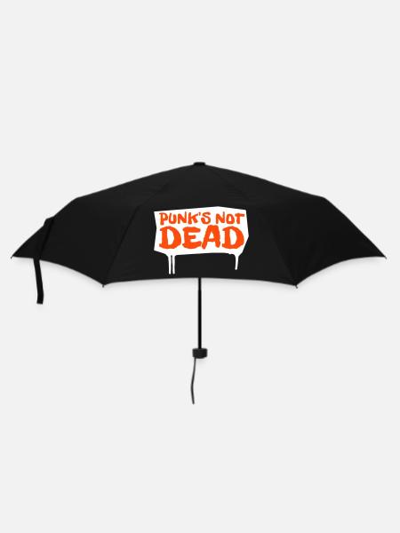 punks not dead | red-edition - Umbrella (small) - black