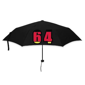 64 Numéro Allemagne Jersey - Parapluie standard - noir - Devant