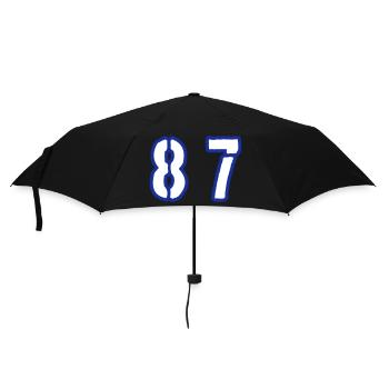 87 Number Symbol - Umbrella (small) - black - Front