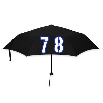 78 Number Symbol - Umbrella (small) - black - Front
