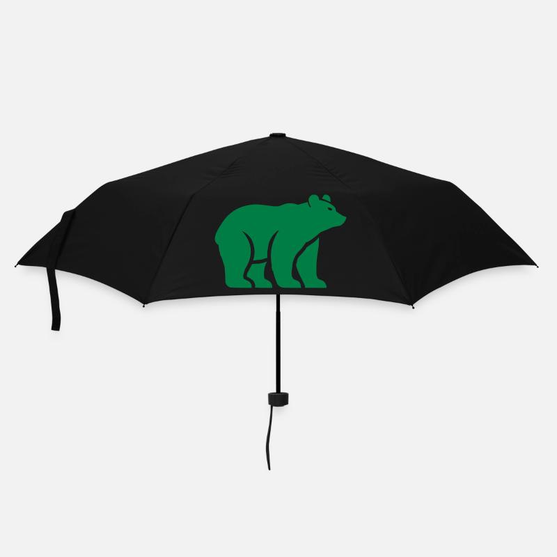 baer - Regenschirm (klein) - Schwarz