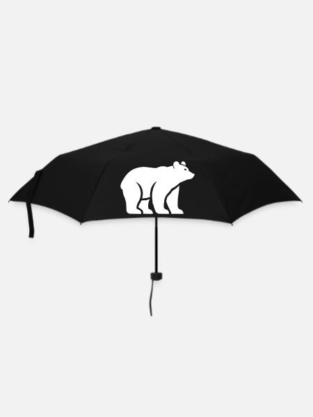 baer - Regenschirm (klein) - Schwarz
