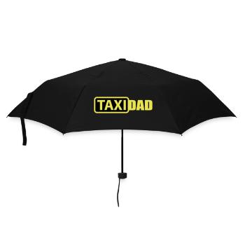 Colors can be changed | Taxi Dad - Umbrella (small) - black - Front
