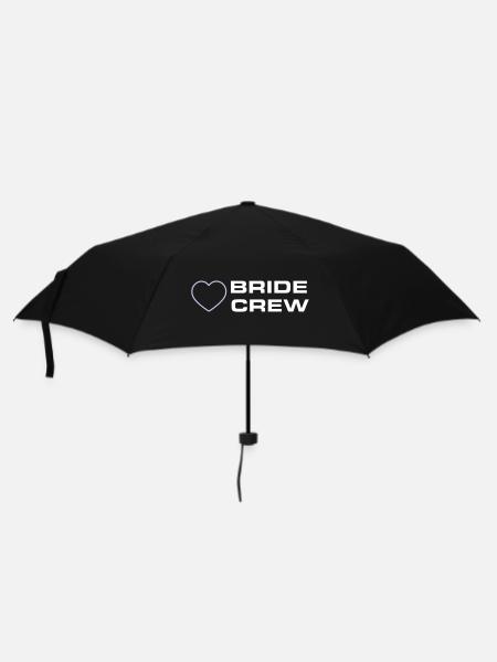 Équipage de la mariée - Parapluie standard - noir