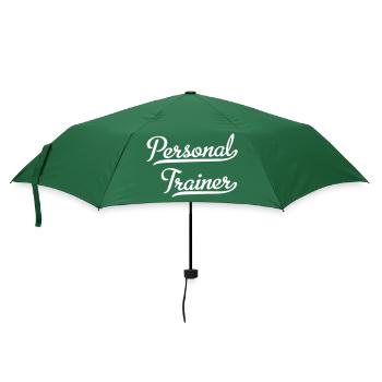 Personal Trainer - Umbrella (small) - bottlegreen - Front