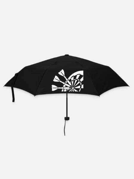 Dart - Regenschirm (klein) - Schwarz