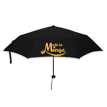 Made in Minga - Né à Munich - Parapluie standard - noir - Devant