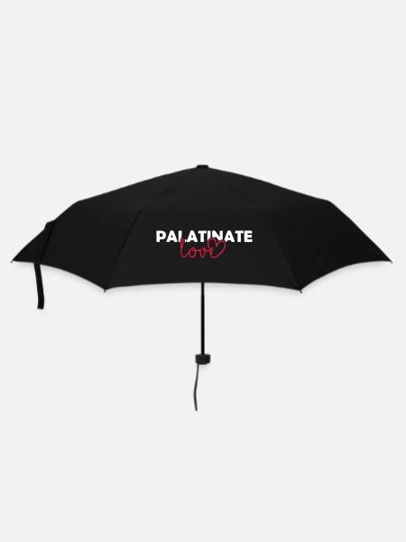 Palatinate Love - Regenschirm (klein) - Schwarz