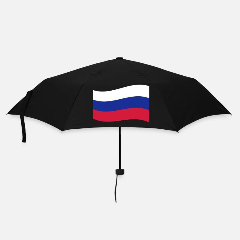 russia - Regenschirm (klein) - Schwarz