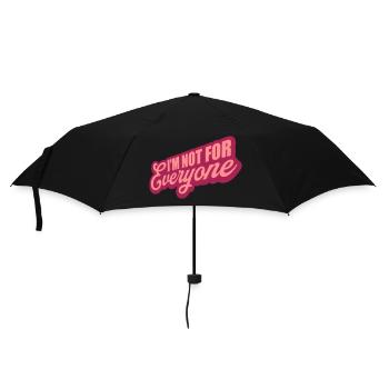 Im not for everyone - Umbrella (small) - black - Front