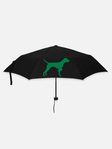 pointer dog silhouette - Umbrella (small) - black