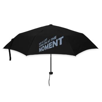 Il ne se passe pas grand-chose - Parapluie standard - noir - Devant