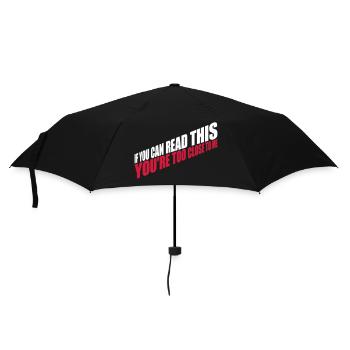 trop près de moi - Parapluie standard - noir - Devant