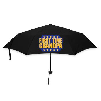 Première fois grand-père Meilleur grand-père Grand-père Amour Grand-père - Parapluie standard - noir - Devant