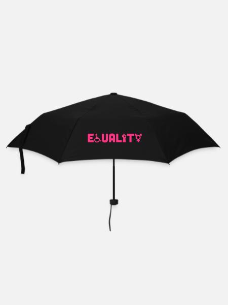 Equality - Umbrella (small) - black