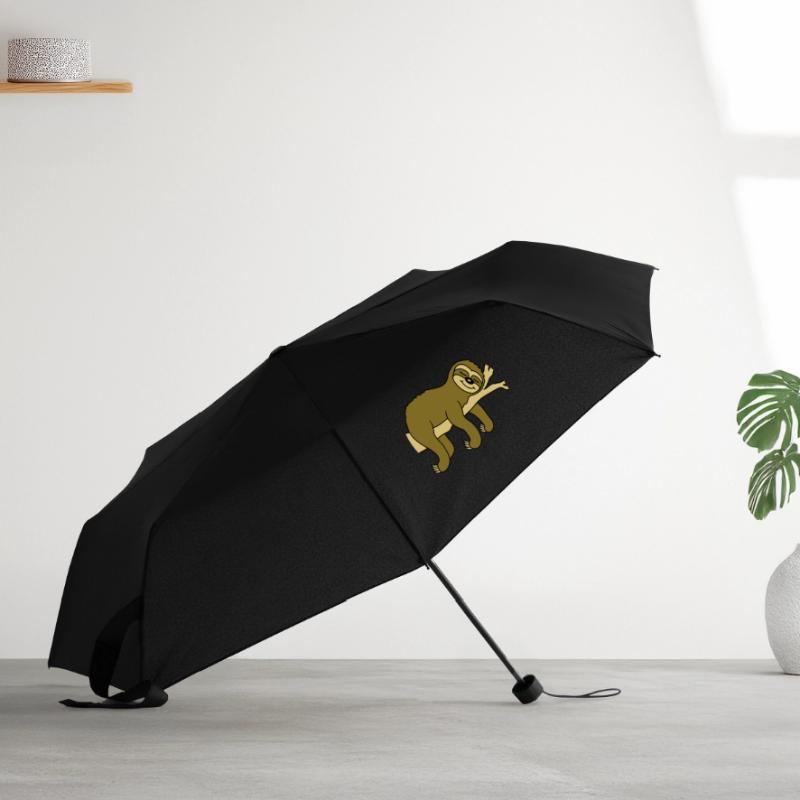 Tired Sloth Sleeps Comic Umbrella (small)
