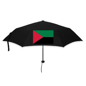 Drapeau Martinique / Martinique flag - Parapluie standard - noir - Devant