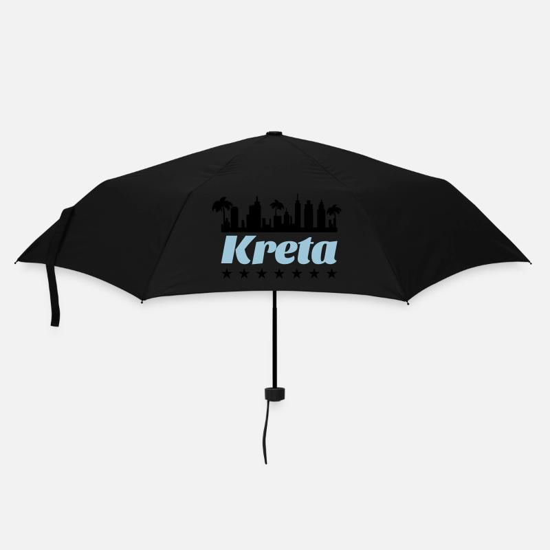 Crète - Parapluie standard - noir