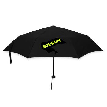 Borkum Island - Umbrella (small) - black - Front