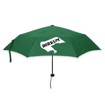 Borkum Island - Umbrella (small) - bottlegreen - Front