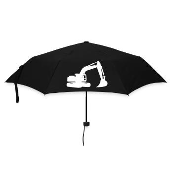 bagger - Regenschirm (klein) - Schwarz - Vorne