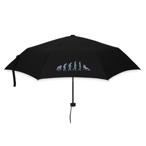 Evolution Urlauberin - Regenschirm (klein)