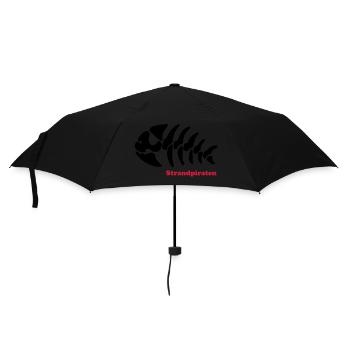 pêche pirates de plage de pirate - Parapluie standard - noir - Devant